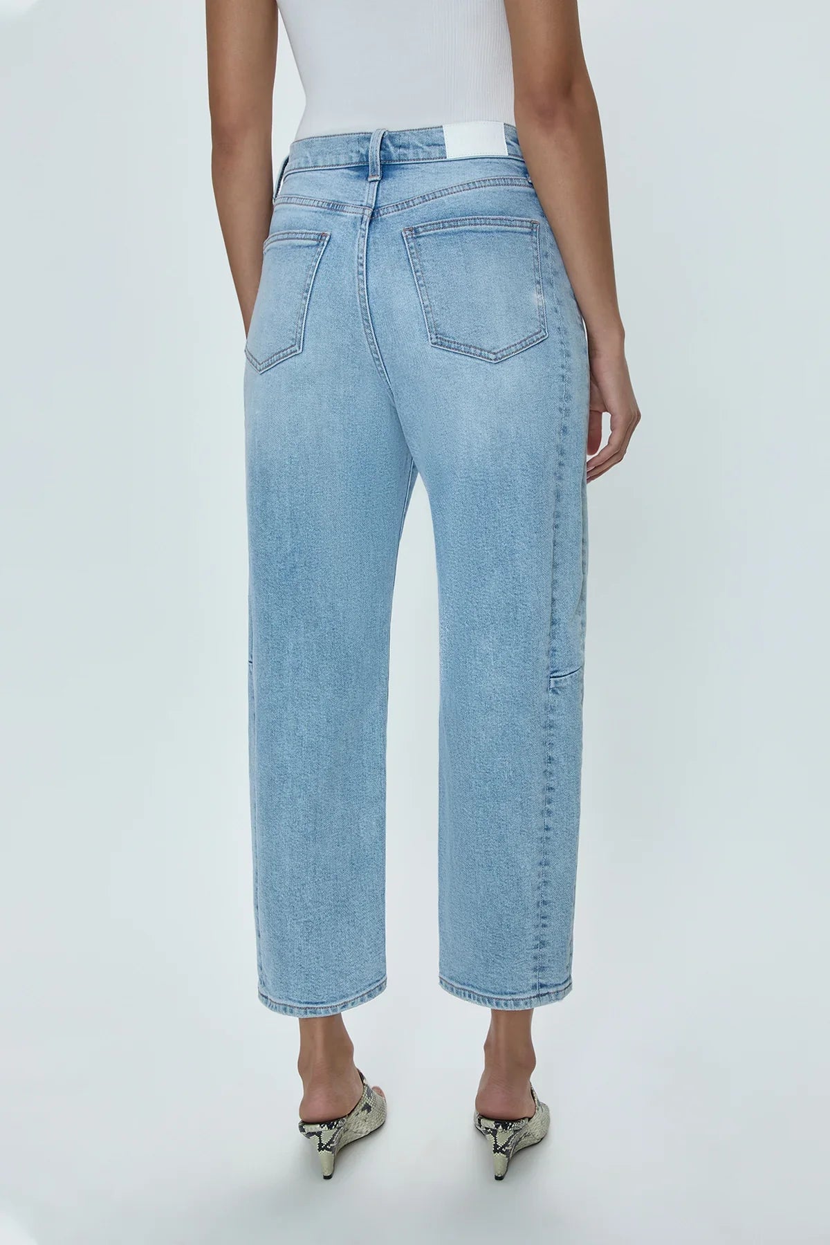 PISTOLA Eli High Rise Barrel Jean