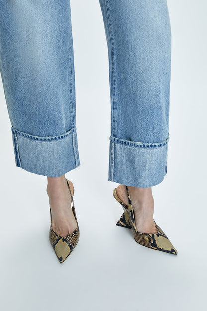 PISTOLA Ryder High Rise Cuffed Straight