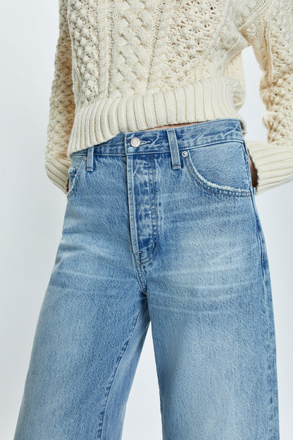 PISTOLA Ryder High Rise Cuffed Straight