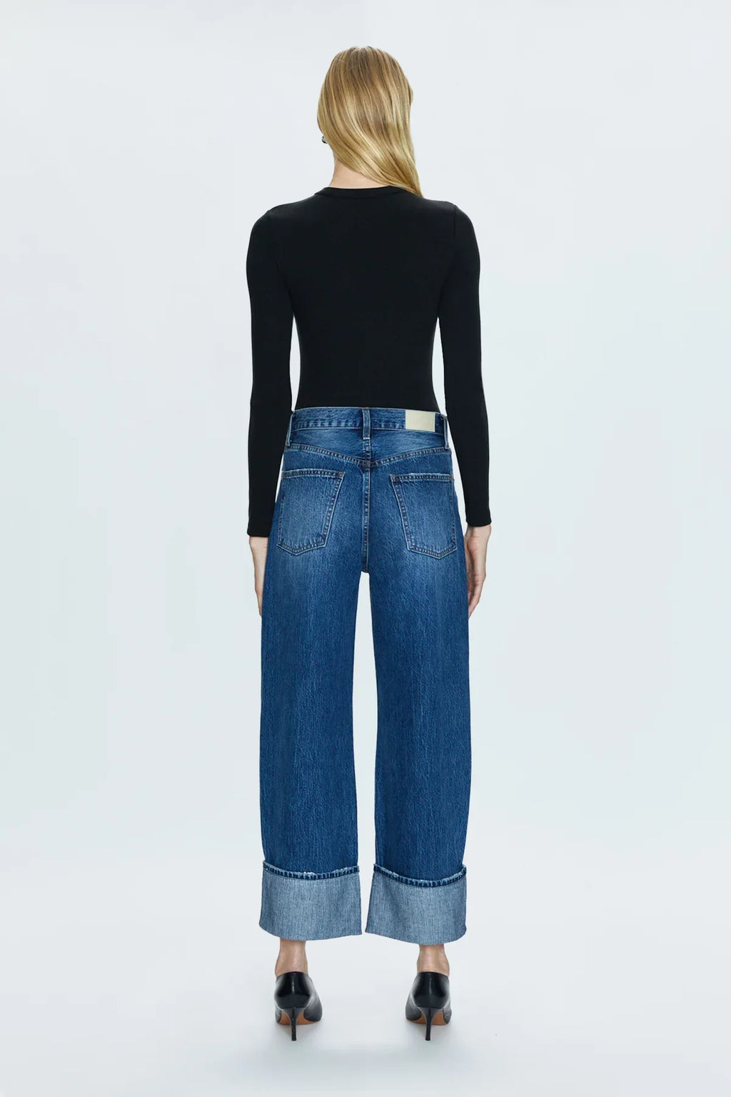 PISTOLA Ryder High Rise Cuffed Straight