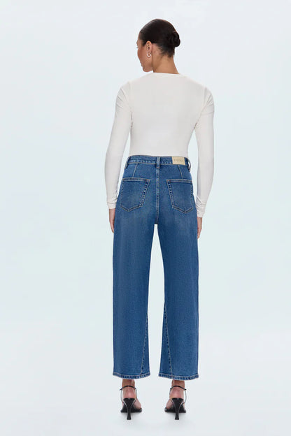 PISTOLA Kyra High Rise Bowed Ankle Women's Jeans