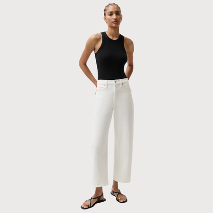 PISTOLA Kyra High Rise Bowed Ankle Women's Jeans