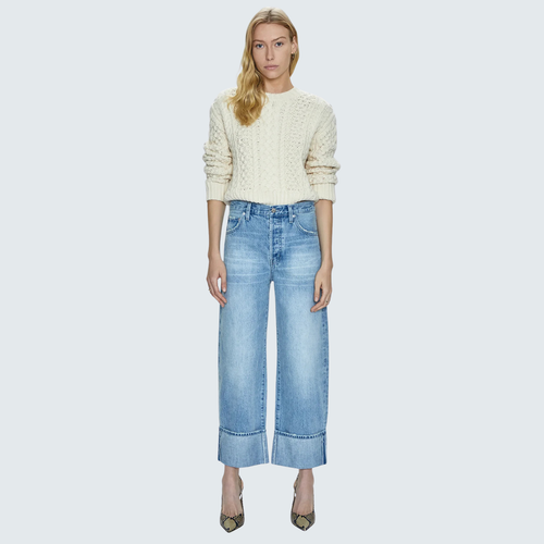 PISTOLA Ryder High Rise Cuffed Straight
