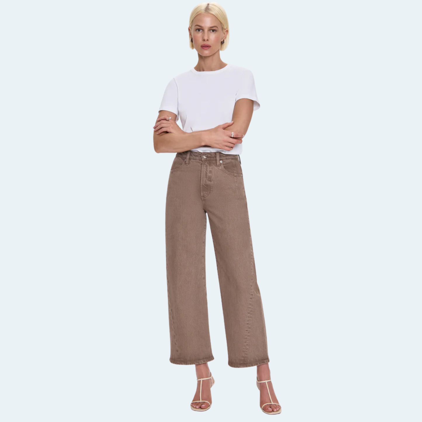 PISTOLA Kyra High Rise Bowed Ankle Women's Jeans
