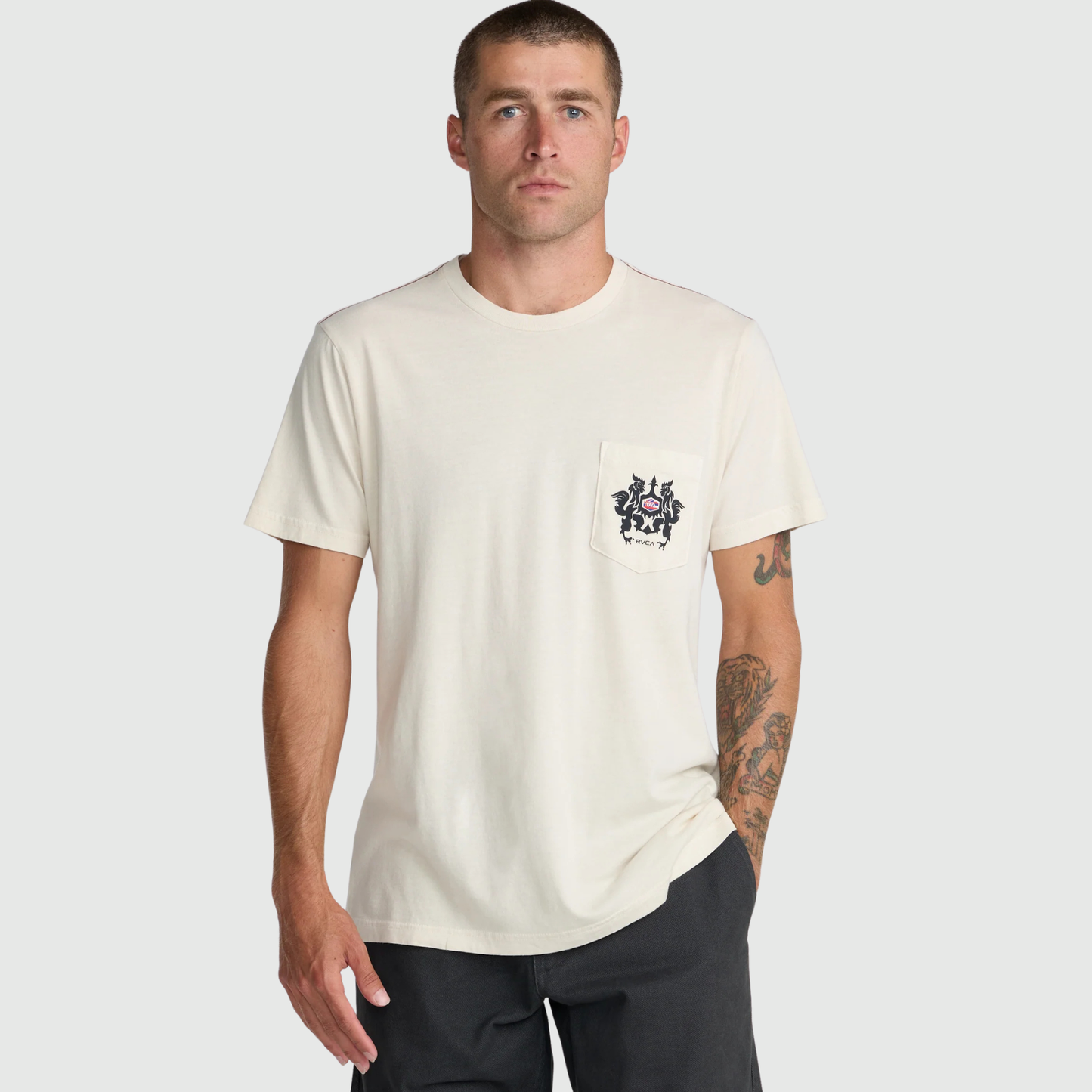RVCA Hawaii Crest Short Sleeve Tee