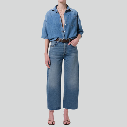 Citizens Of Humanity Ayla Raw Hem Crop Women's Jeans