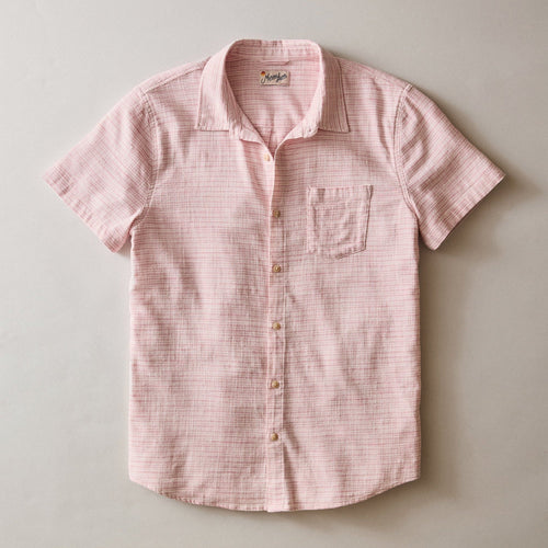 Marine Layer Classic Stretch Selvage Short Sleeve Shirt