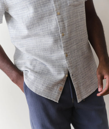 Marine Layer Classic Stretch Selvage Short Sleeve Shirt