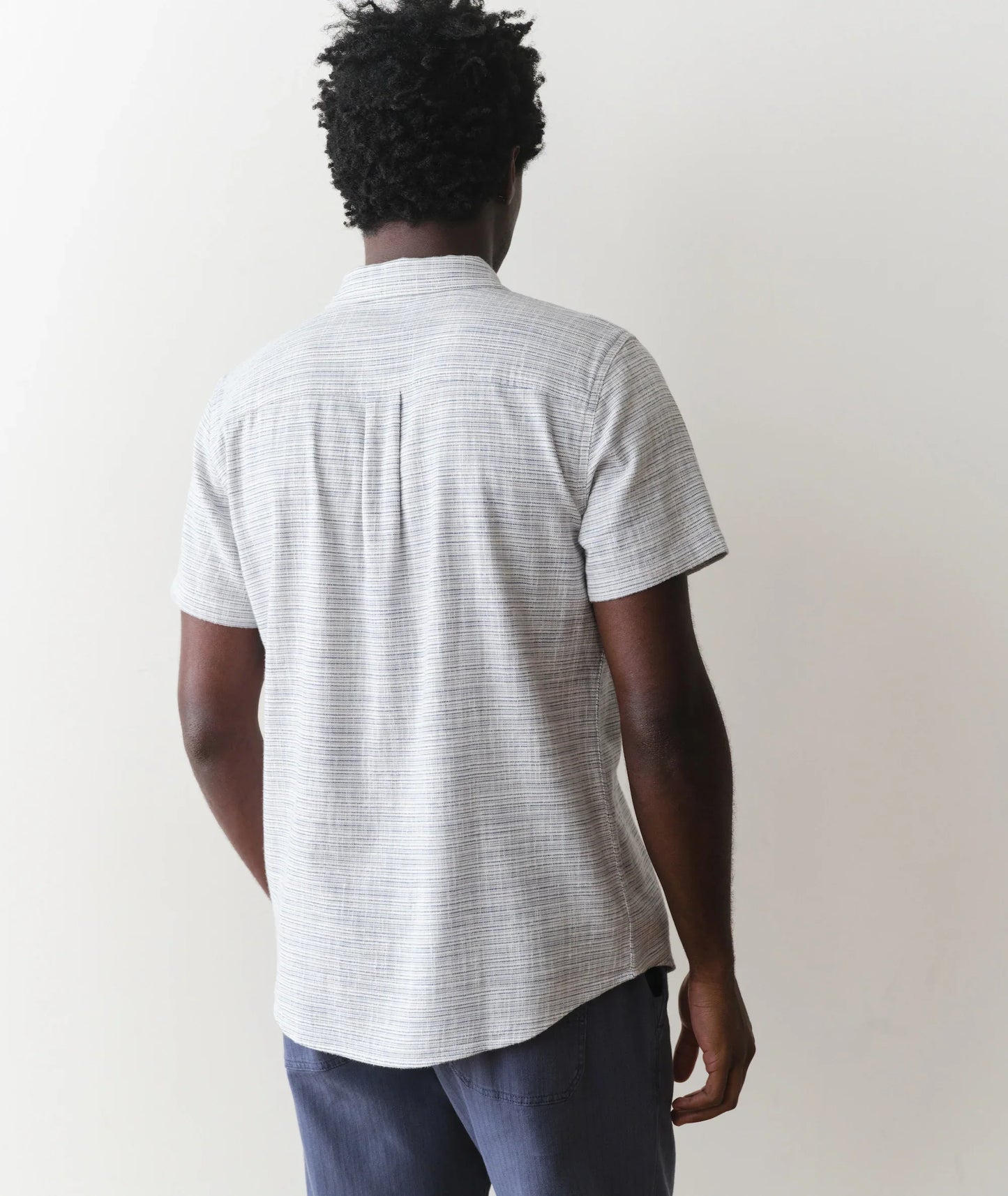 Marine Layer Classic Stretch Selvage Short Sleeve Shirt