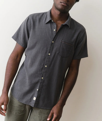 Marine Layer Classic Stretch Selvage Short Sleeve Shirt