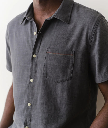 Marine Layer Classic Stretch Selvage Short Sleeve Shirt