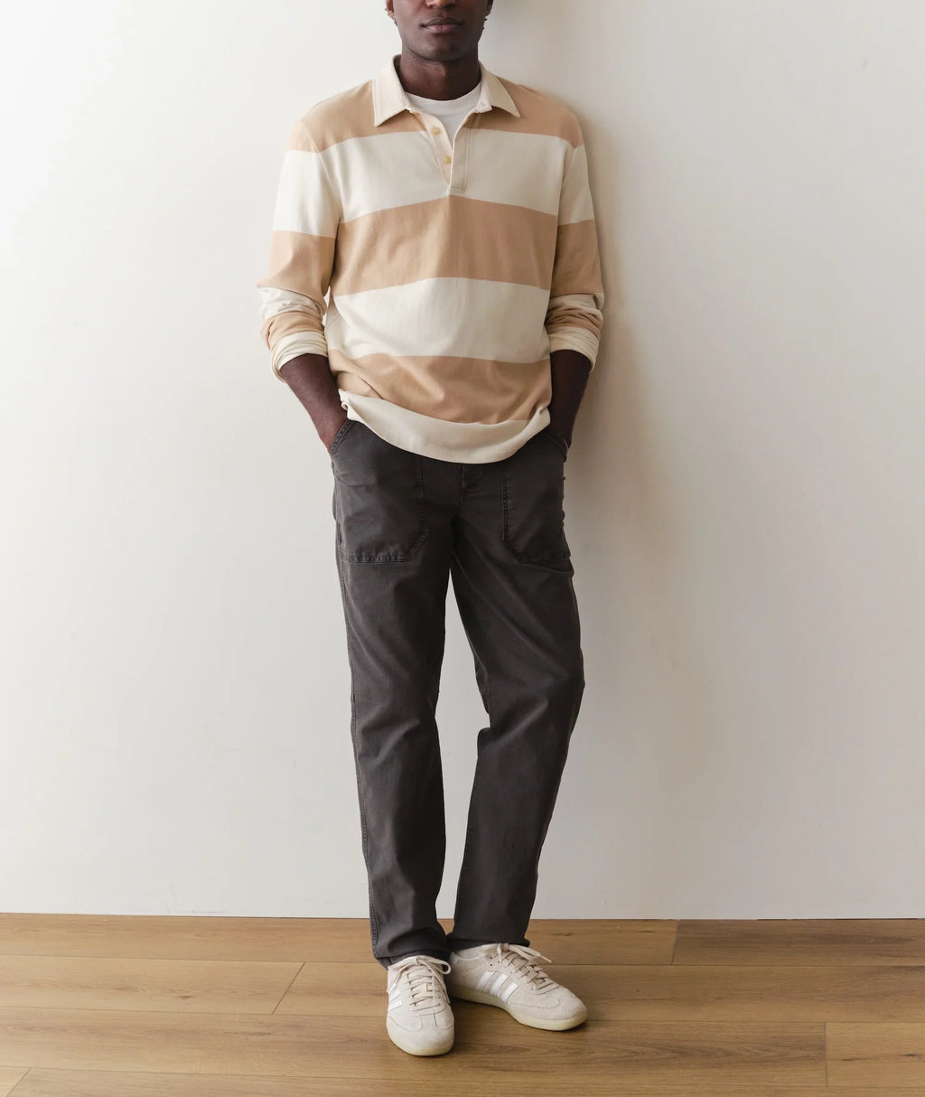 Marine Layer Sueded Rugby Polo