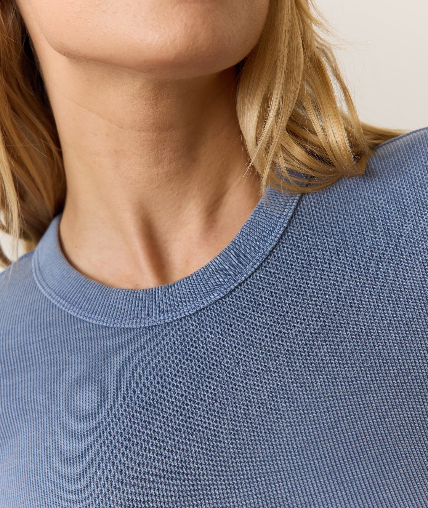 Lexi Rib Sun-In Crew Tee