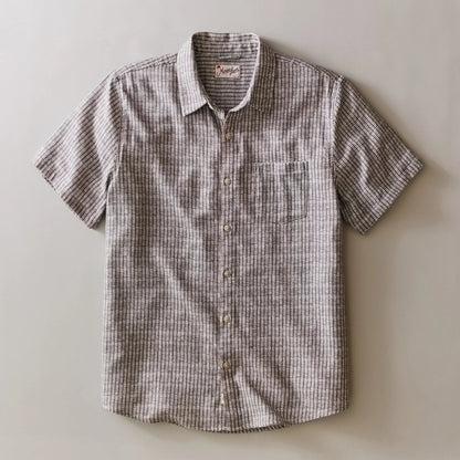 Marine Layer Classic Stretch Selvage Short Sleeve Shirt