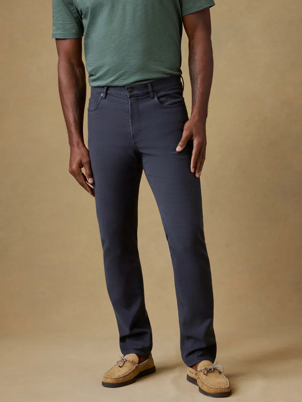 Faherty Stretch Terry 5-Pocket Pant