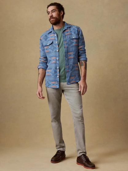 Faherty Stretch Terry 5-Pocket Pant