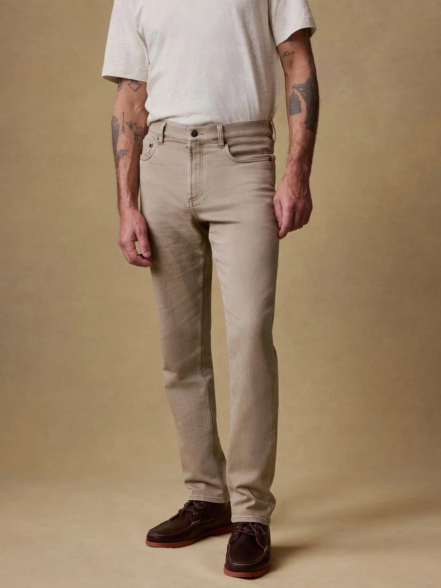 Faherty Stretch Terry 5-Pocket Pant