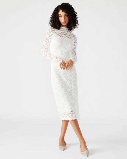 VIVIENNE LACE DRESS IVORY
