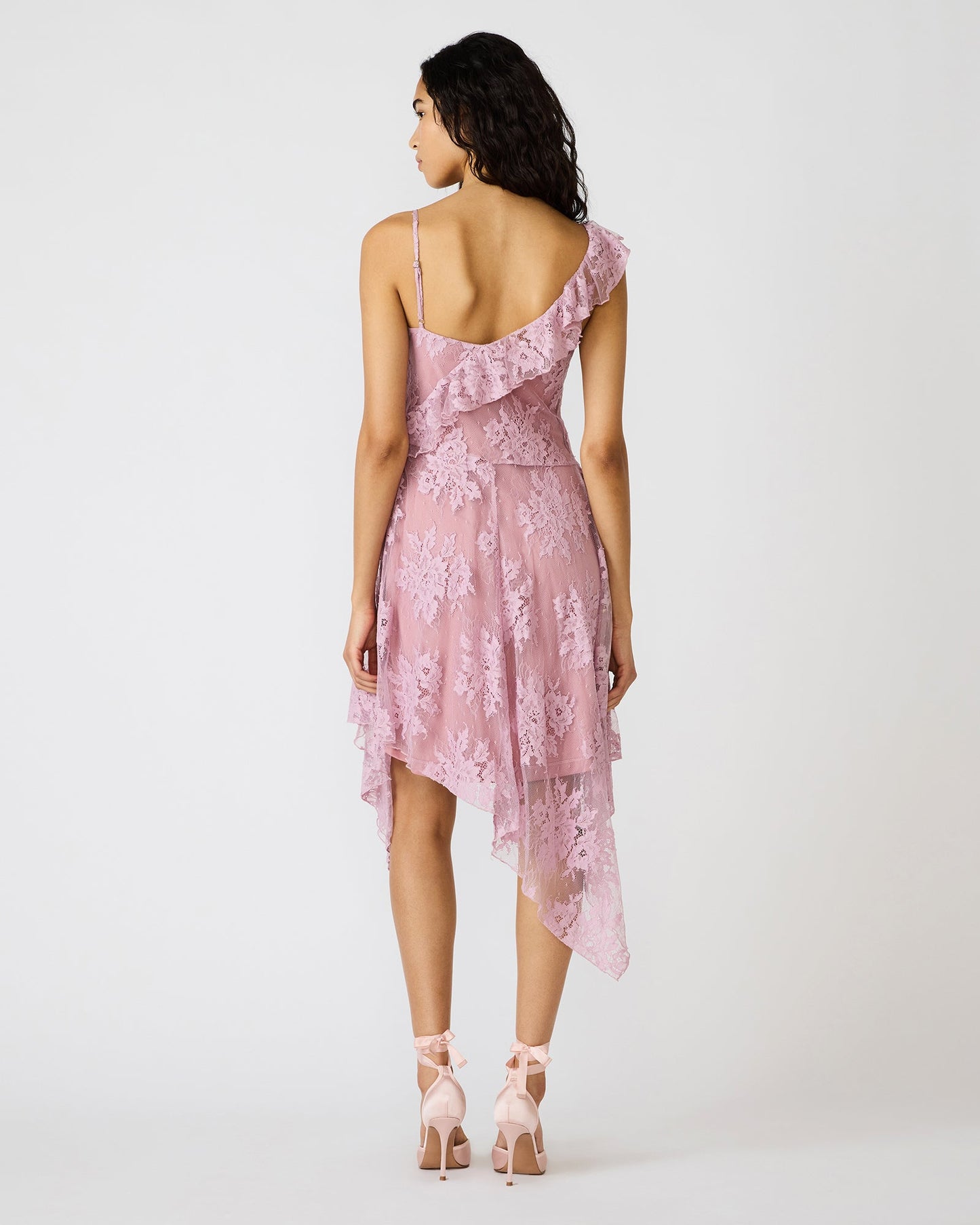 DARIELLA DRESS MAUVE SHADOWS