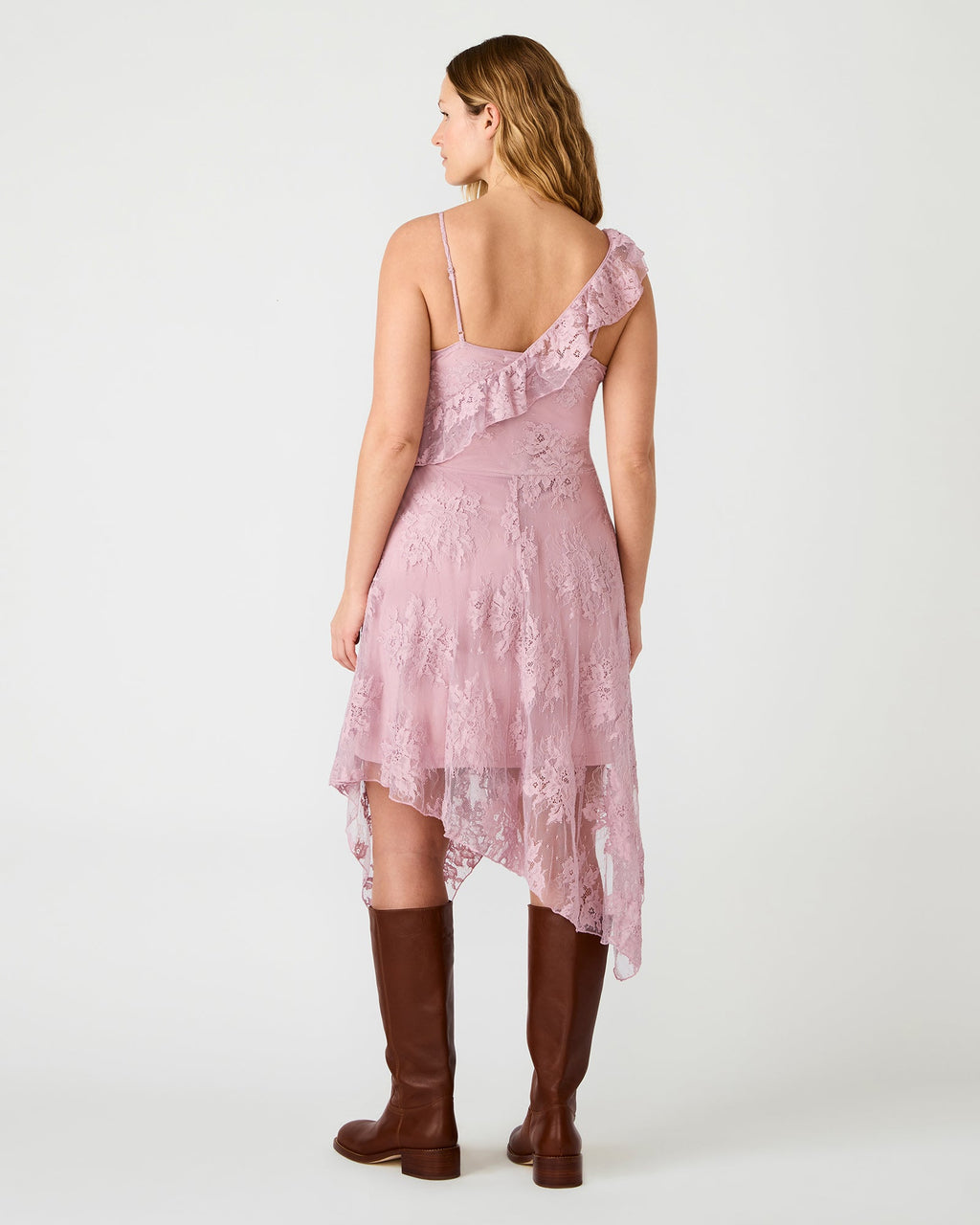 DARIELLA DRESS MAUVE SHADOWS