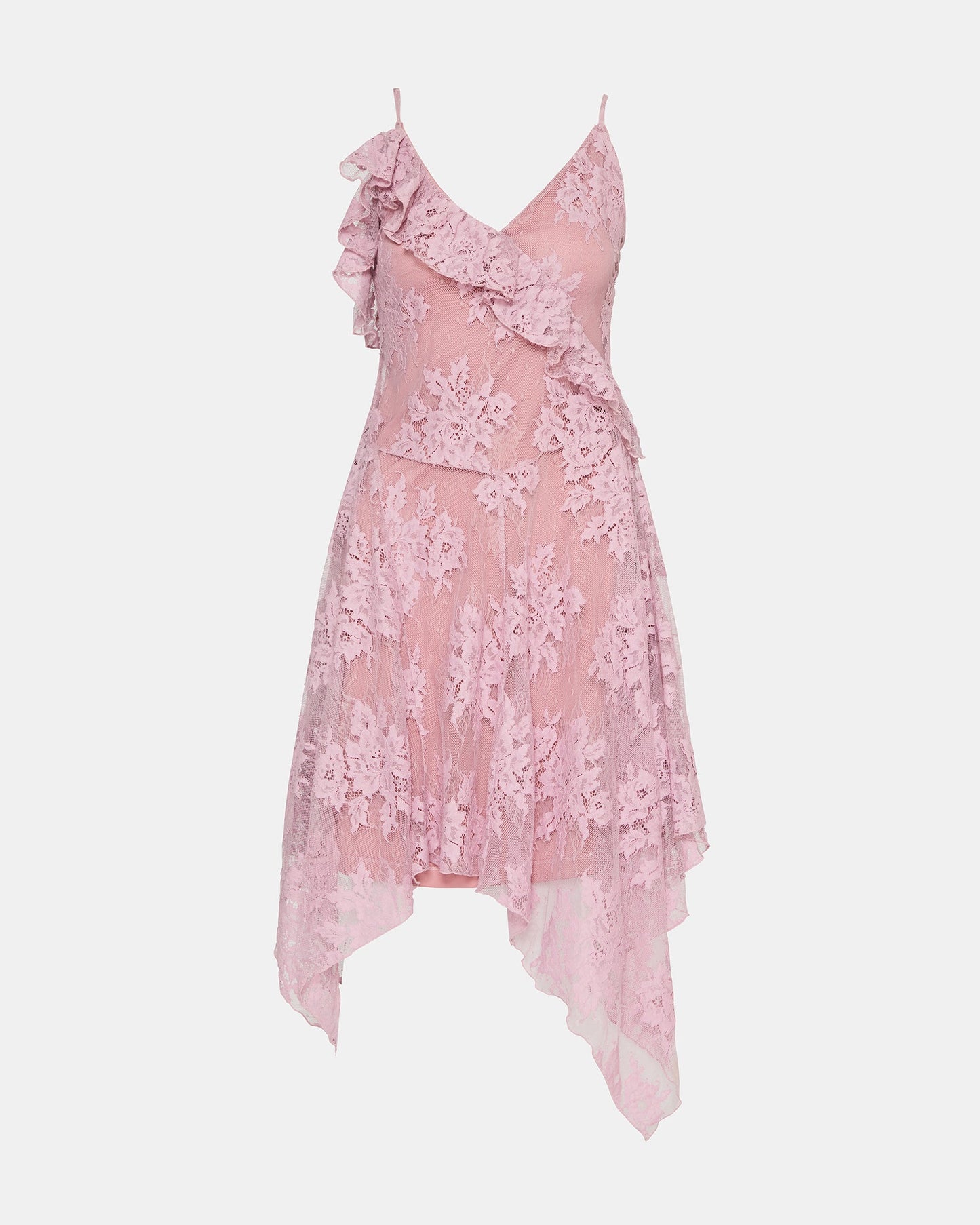 DARIELLA DRESS MAUVE SHADOWS