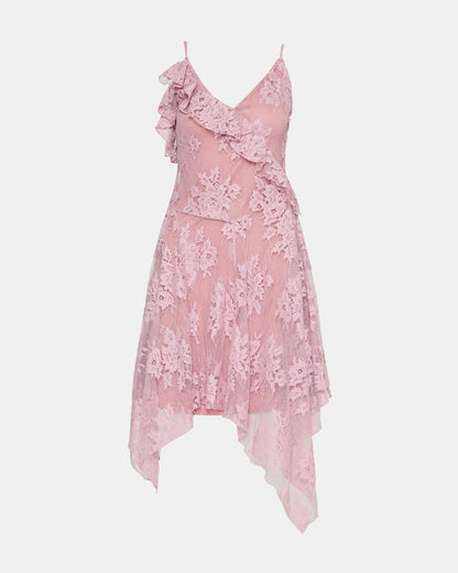DARIELLA DRESS MAUVE SHADOWS