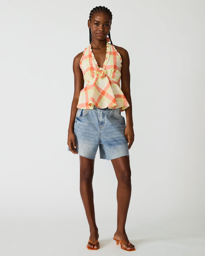 TANIA TOP PLAID