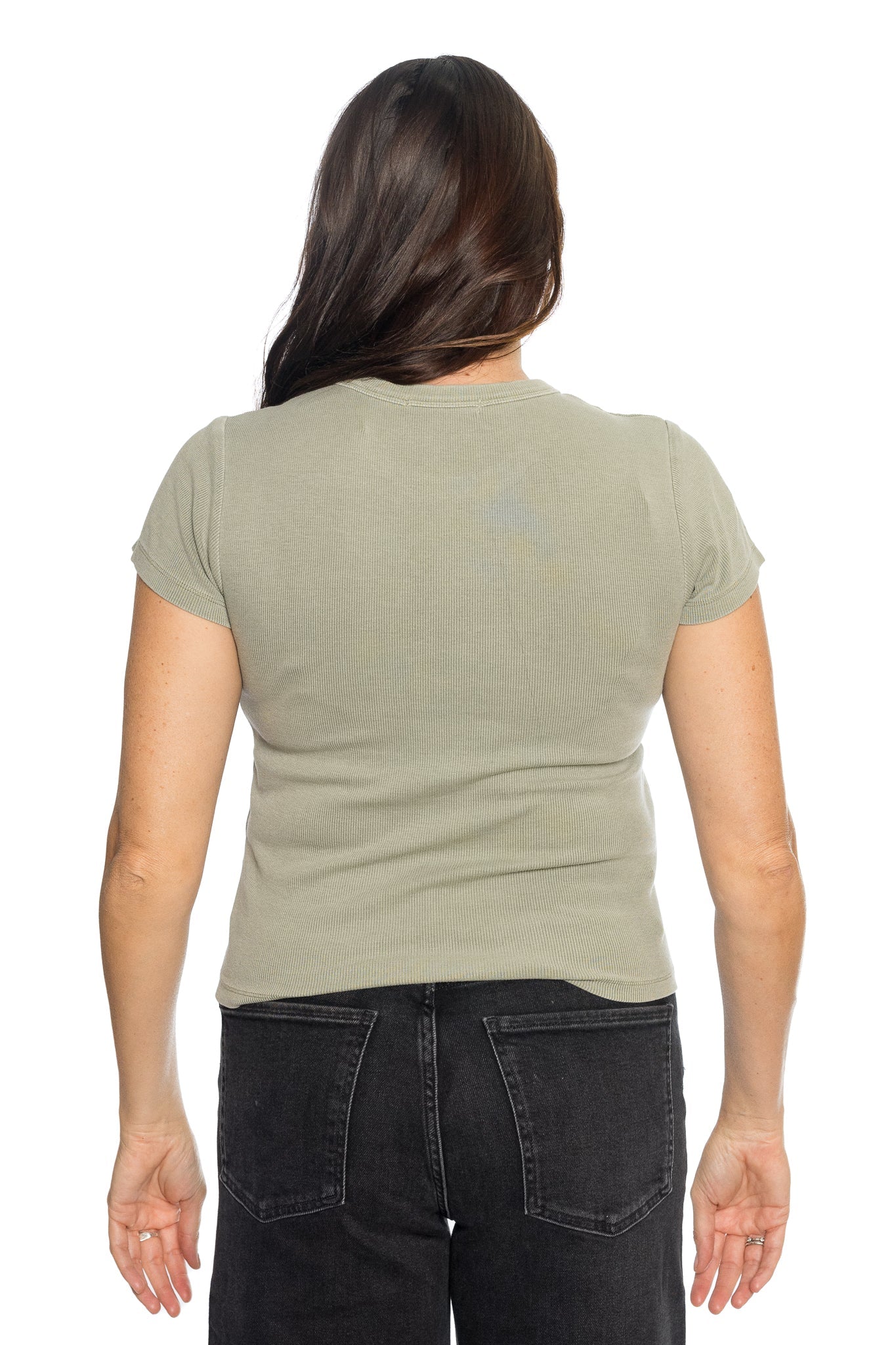 Lexi Rib Sun-In Crew Tee