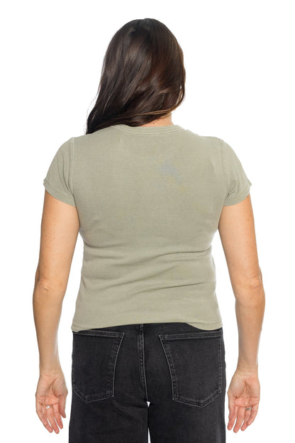Lexi Rib Sun-In Crew Tee