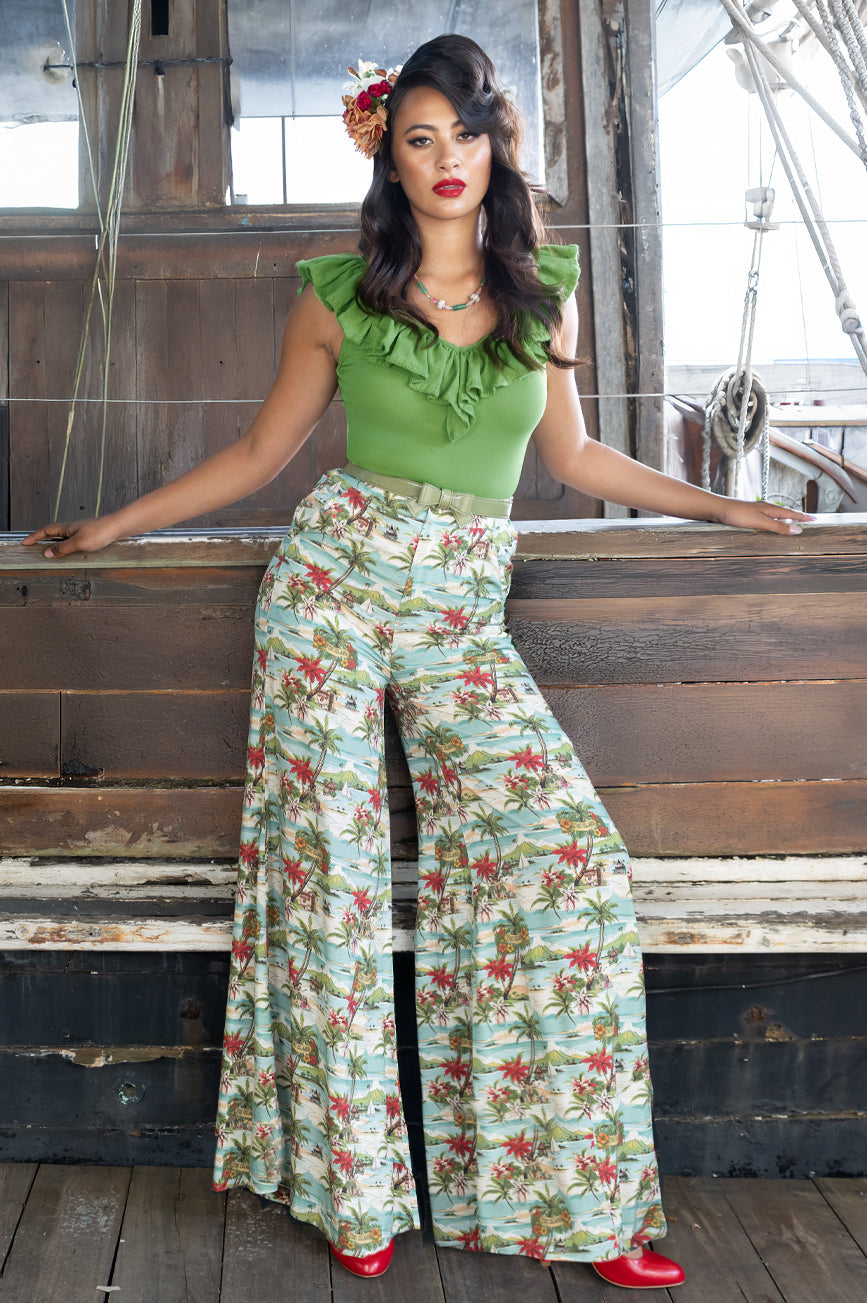 Tiki Island Classic Top (Green)