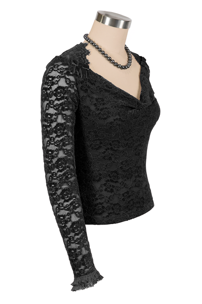 D'Amour Claudette Top (Black)