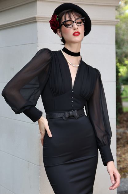 D'Amour Lace Up Wiggle Skirt