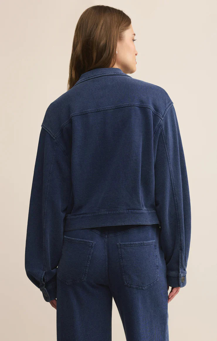 Heritage Knit Denim Jacket