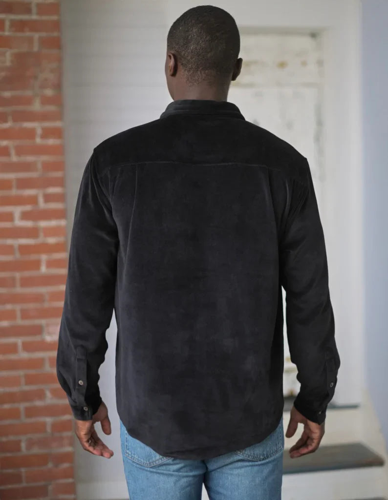 One World Brothers Midnight Velvet Shirt