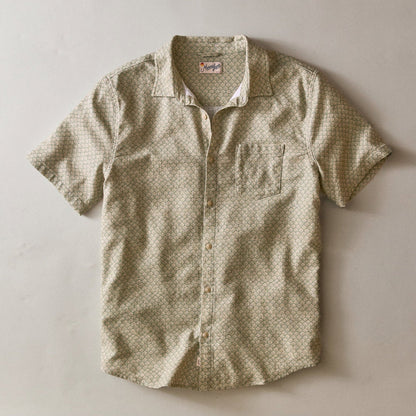Marine Layer Classic Stretch Selvage Short Sleeve Shirt