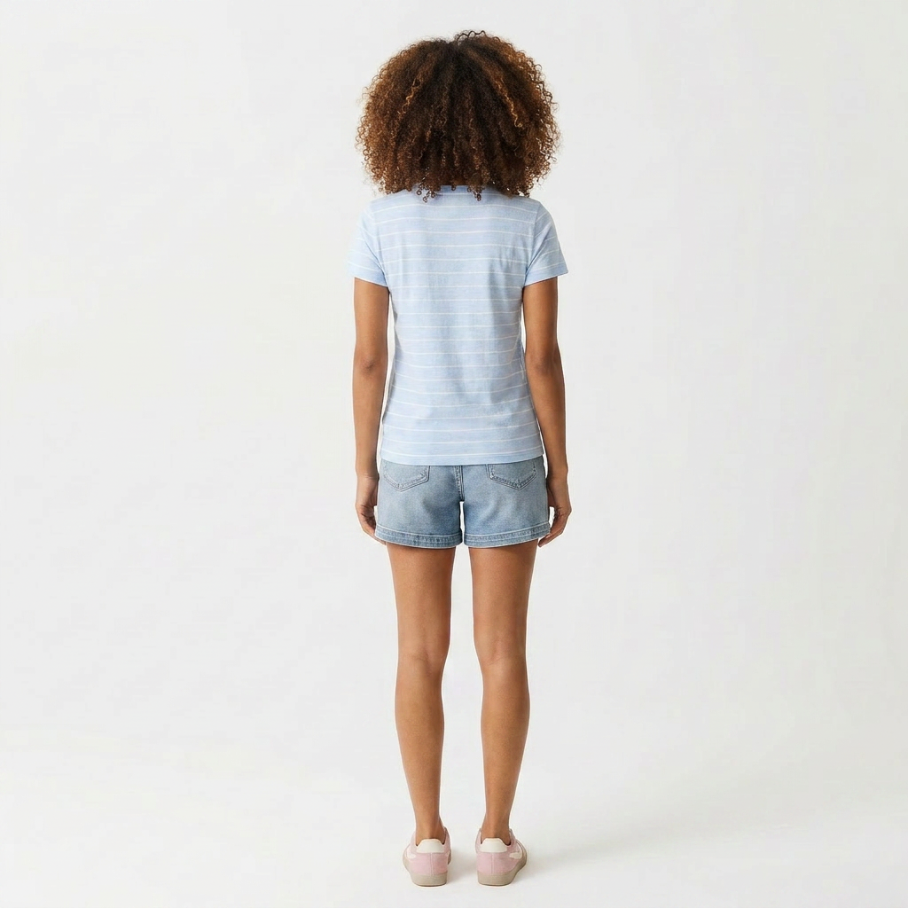 Tried & True Striped Hemp Crew Tee