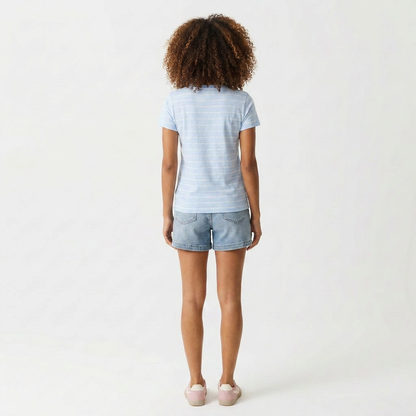 Tried & True Striped Hemp Crew Tee