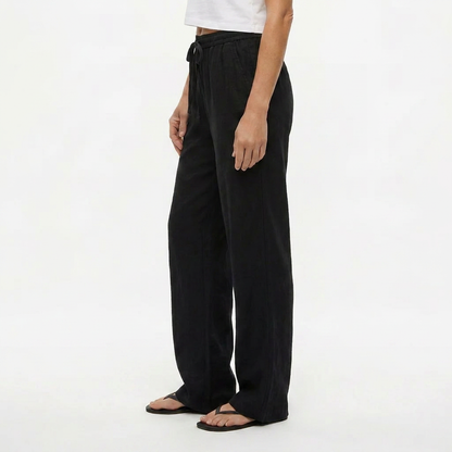 Lorana Linen Drawstring Pant