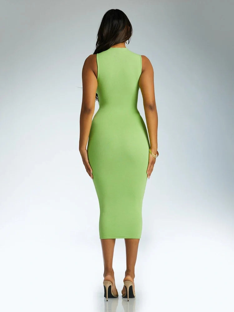 NW Sleeveless Midi Dress