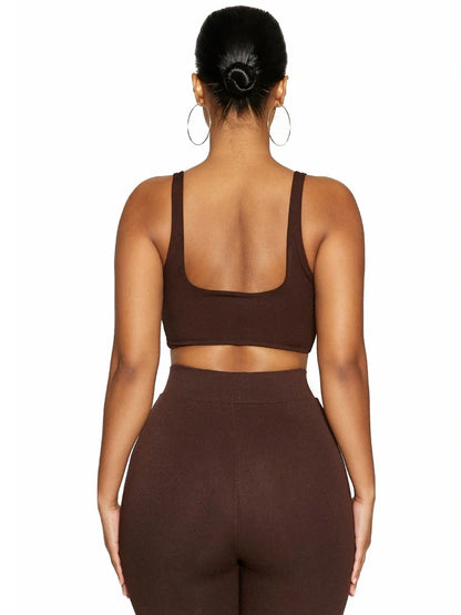 NW Scoop Tank Crop Top