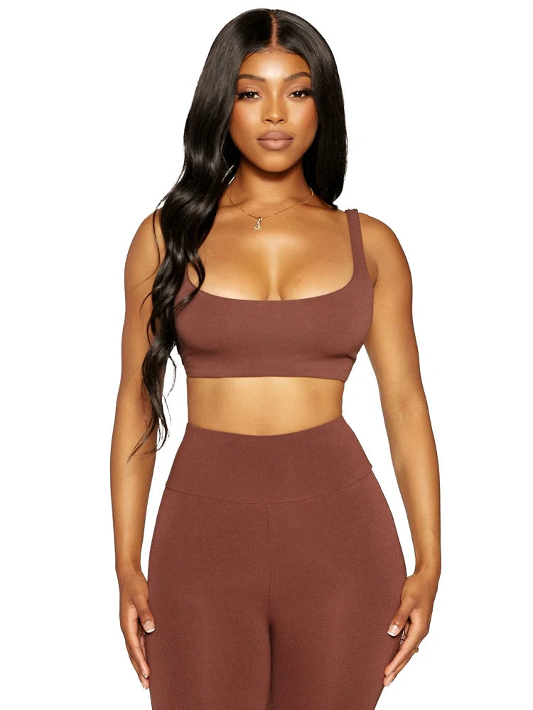 NW Scoop Tank Crop Top
