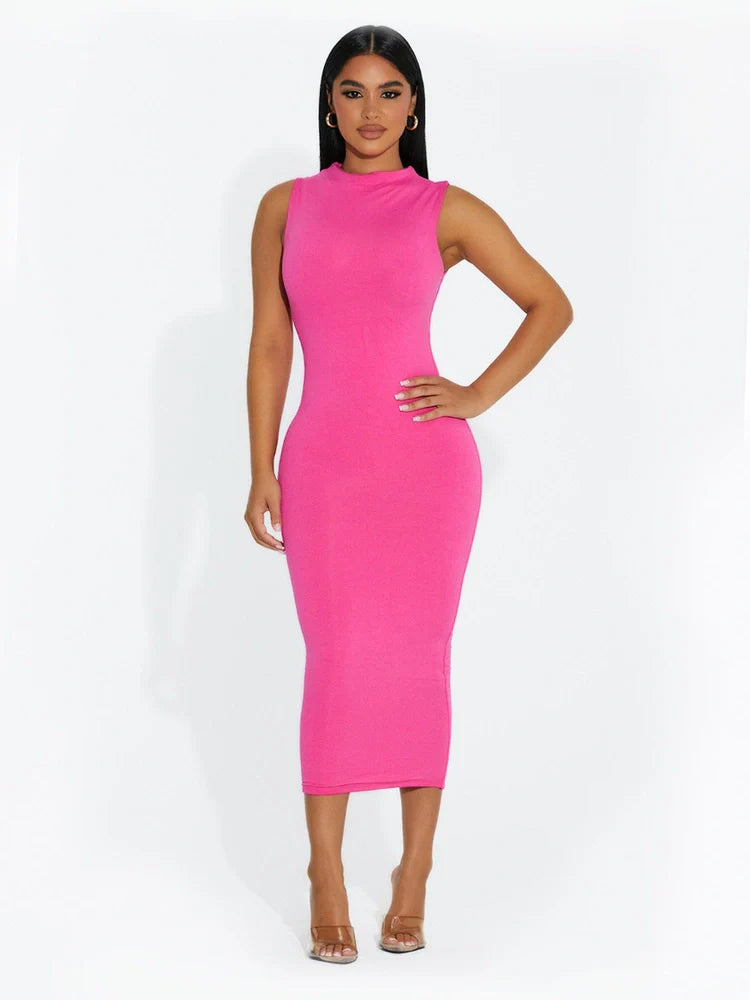 NW Sleeveless Midi Dress