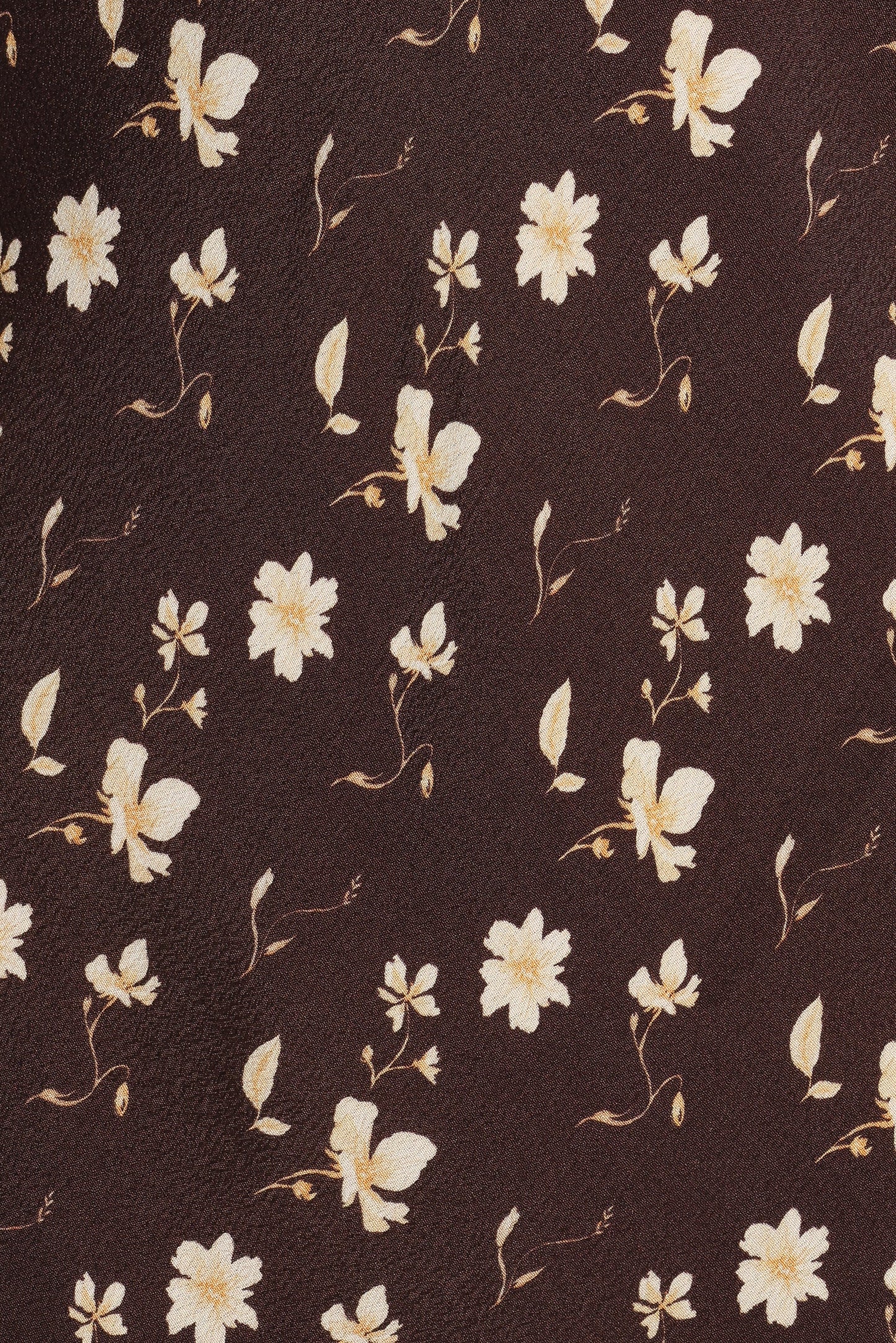Amity Mini Dress - Brown Floral