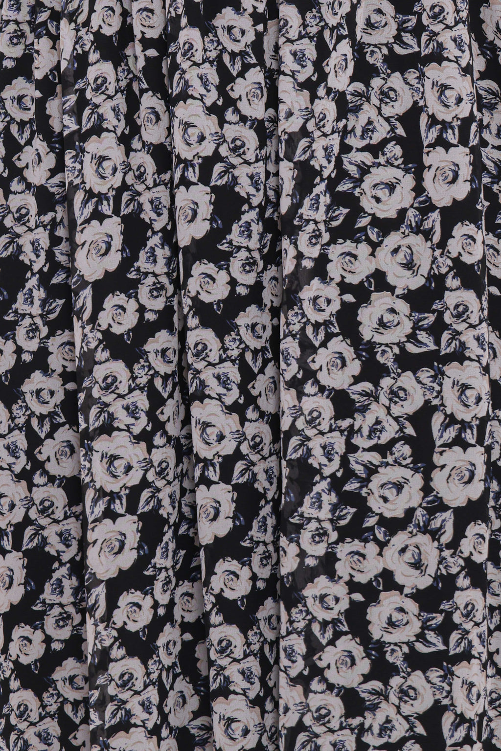 Faith Long Sleeve Maxi Dress - Black Floral