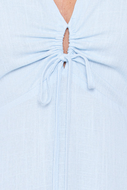 Liberty Midi Dress - Light Blue