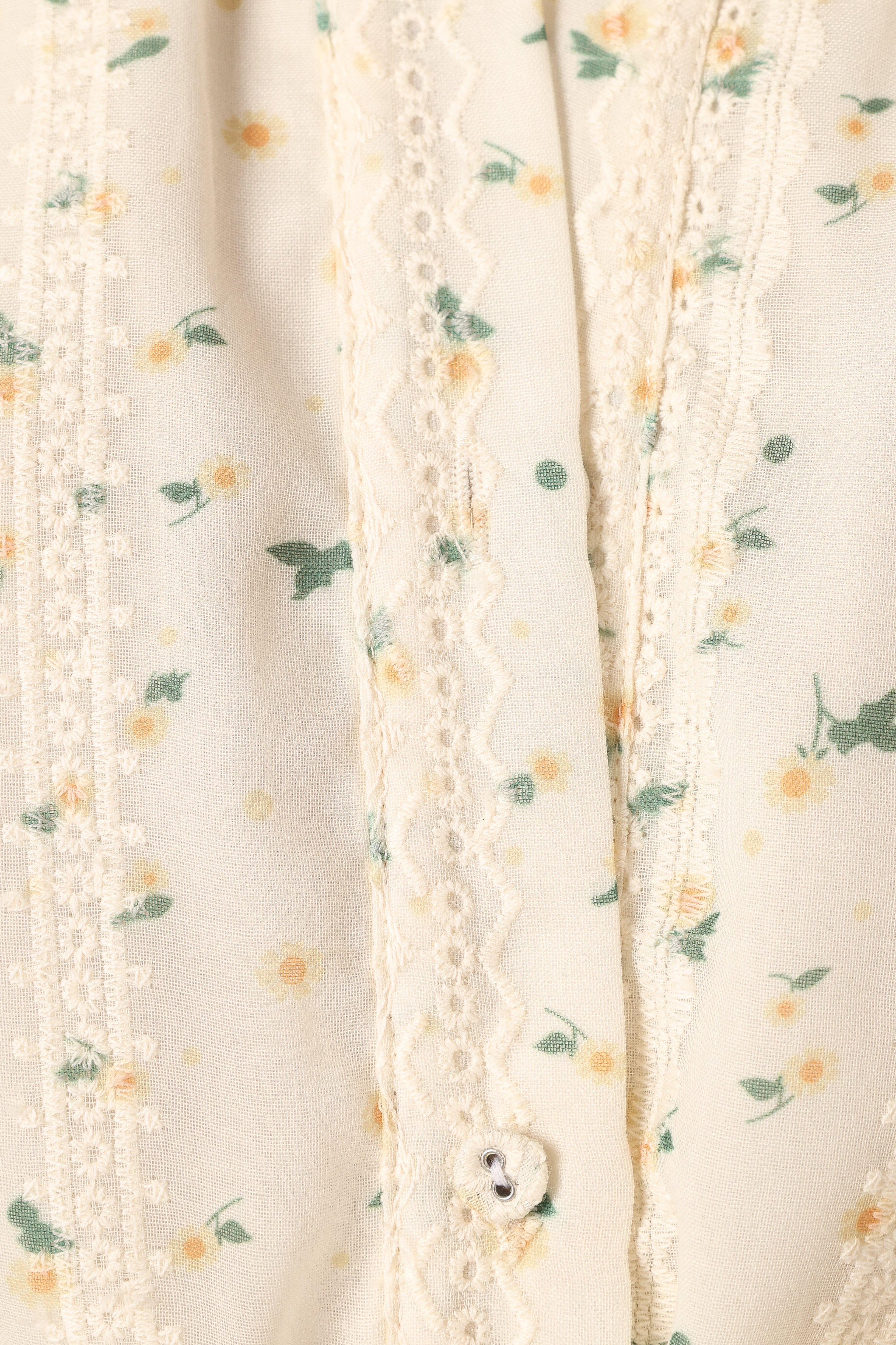 Amy Romper - Yellow Floral