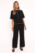 Angler Knit Set - Black